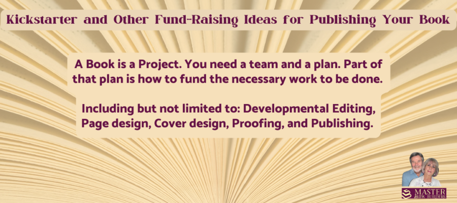 fund raising ideas for writing and publishing your book