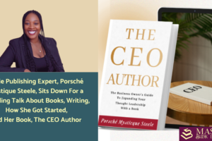 Image of Porsche Mystique Steele and her book The CEO Author