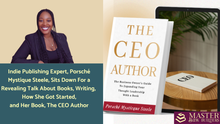 Image of Porsche Mystique Steele and her book The CEO Author