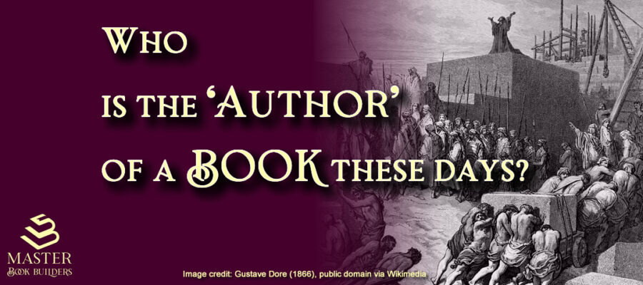 featured image for blog post, Who is the Author of a book these days?, by Tom Collins