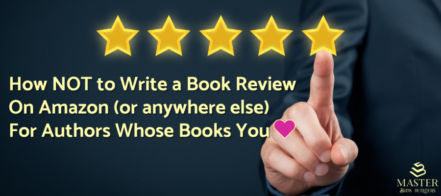 how not to write a book review on Amazon