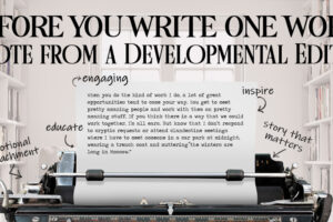 Before You Write One Word: A Note from a Developmental Editor