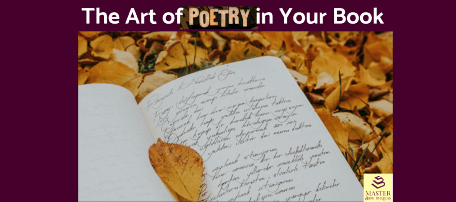 the art of poetry in your book