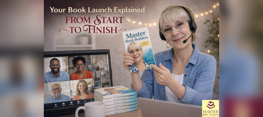 Your book launch explained from start to finish